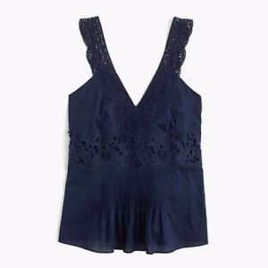 Collection embroidered summer top